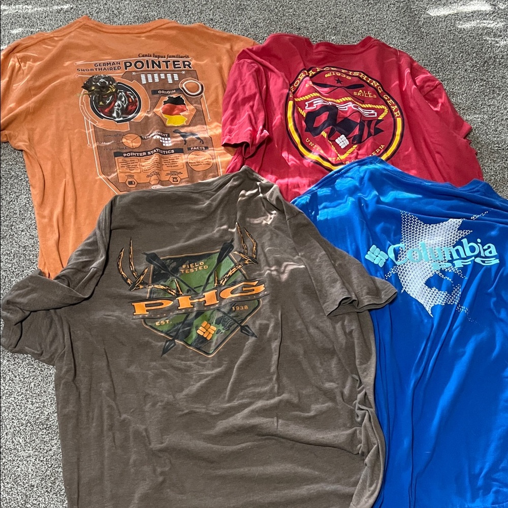 Columbia Graphic tee lot